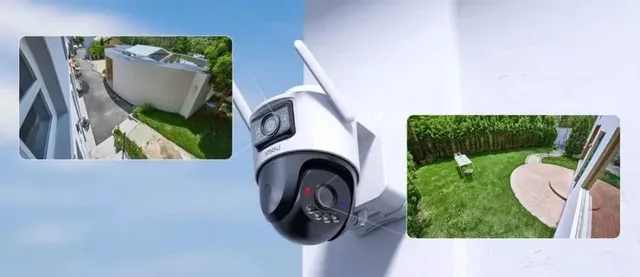 Camera IP de Supraveghere pentru Exterior IMOU AOV Dual 5MP+5MP Conectivitate Wi-Fi 2.4GHz + 4G LTE si Panou Solar 8W Alb/Negru 4