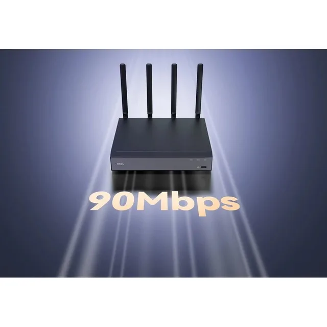 NVR IMOU N110W 10 Canale Wi-Fi 6 Microfon si Difuzor Incorporate HDMI / VGA Negru 2