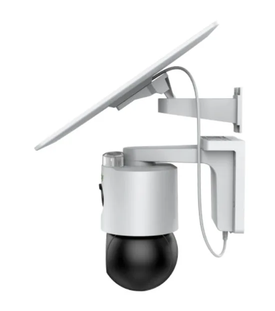 Camera cu panou solar 4G Tiandy TC-H363U V4.1 3MP+3MP WLED 20m Mic Speaker MicroSD Baterie IP65 2